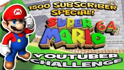 1500 Subscriber Special – Mario 64 YouTuber Challenge!!!