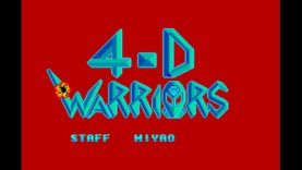 4-D Warriors (Arcade) Hi-Score Challenge