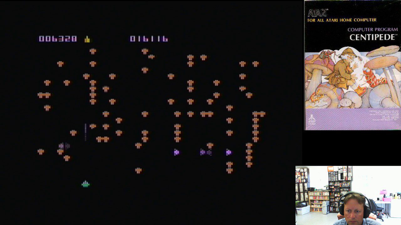 A-Z Of My Atari 8 bit Collection – Centipede