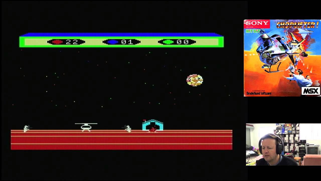 A-Z Of My MSX Collection – Choplifter