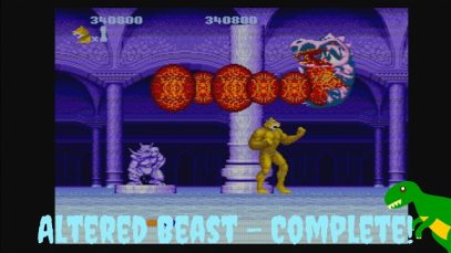 Altered Beast – Sega Mega Drive (Full Playthrough)