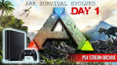 ARK Survival Evolved – Survivor (DLC) PS4 Stream DAY 1 (Episode 1)