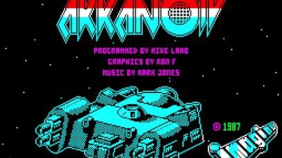 Arkanoid on the ZX Spectrum (Letsplay/Gameplay)