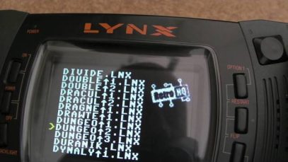 Atari Lynx SD Multicart / Flashcart (Retro HQ) Menu Update 1.2