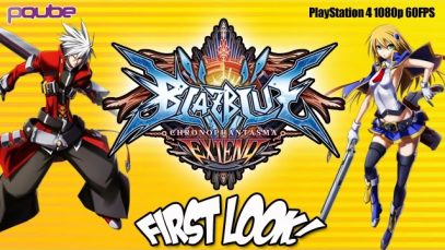 BlazBlue Chronophantasma Extend (PS4 1080p 60FPS)