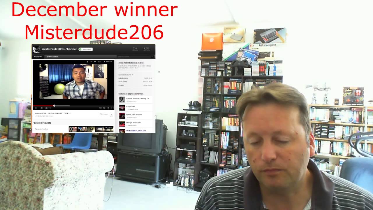 Channel Update January 2013 – Coleco AV Mod, Retro PC, YTOTM