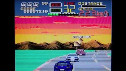 Chase HQ gameplay on PC Engine