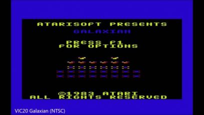 Classic Cartridges Back To Back – Mark Plays… Galaxian (C64 & VIC-20)