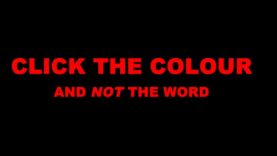 Click the Colour and Not the Word (Dave’s Nostalgia Flashback – Episode 6)