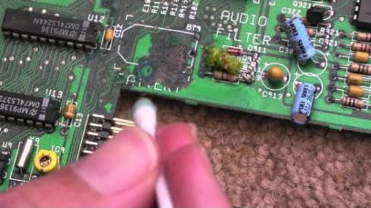 Commodore Amiga A500+ Corrosion Repair Part 1