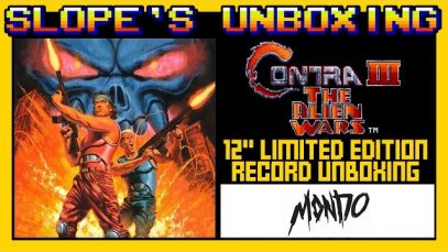 Contra 3 limited edition record from Mondo records unboxing – SGR
