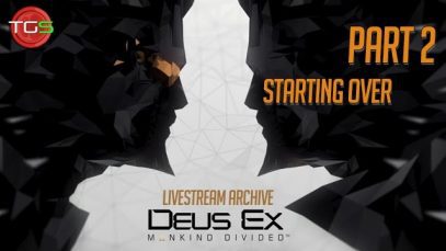 Deus Ex Mankind Divided – Patch 1.02 – PS4 Stream (Let’s Play) Pt 2