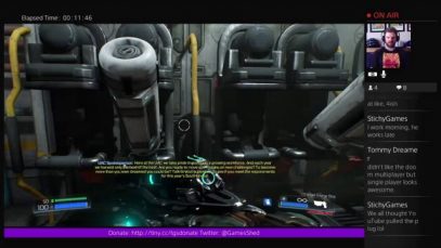 DOOM single player PS4 live stream archive (Pt1)