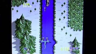 Dragon Spirit gameplay on the PC Engine