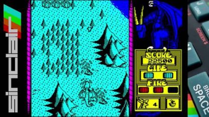 Dragon Spirit on the ZX Spectrum