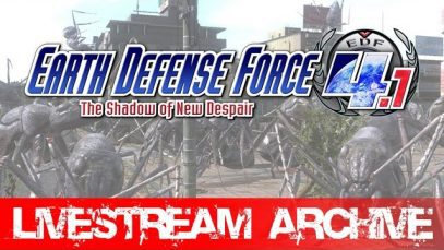 Earth Defense Force 4.1 PlayStation 4 Stream Archive