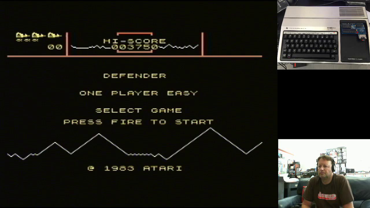 Electric Adventures Live Stream – TI99/4A & FlashROM 99 Test