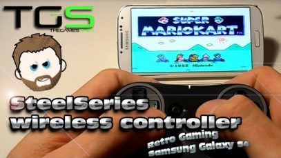 Emulation on a Samsung Galaxy S4 using SteelSeries Free controller