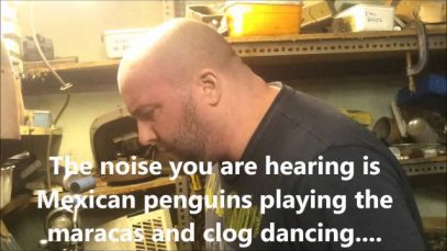 Evo’s in the shed….:)