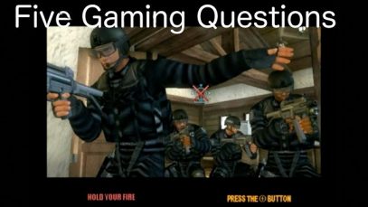 Five Gaming Questions – VR to Matropolis