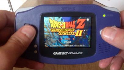 Gameboy Advance fitted with new AGS-101 backlit LCD screen