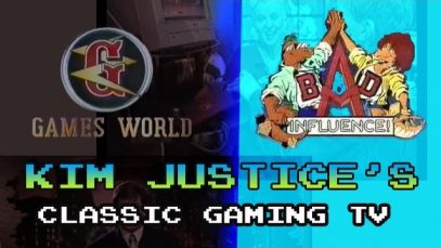 Games World and Bad Influence! – Kim Justice’s Classic Gaming TV Review