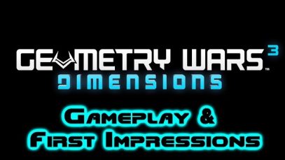 Geometry Wars 3: Dimensions (PC) – First impressions stream