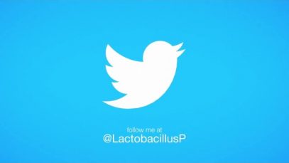 I am on twitter @LactobacillusP