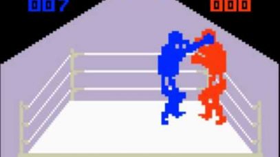 Iintellivision Boxing Demo