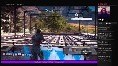 Jamie plays just cause 3 LIVE