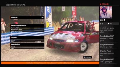 Jamie plays Sèbastien Loeb Rally Evo LIVE for the PlayStation 4