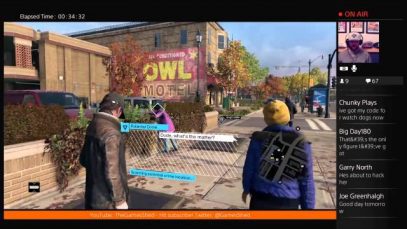 Jamie plays Watch_Dogs LIVE for the PlayStation 4