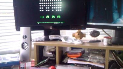 Joystick test for the MAME desktop cabinet