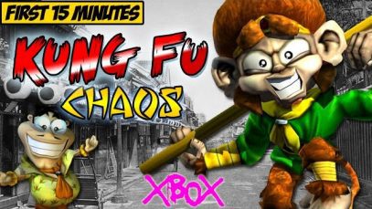 Kung Fu Chaos – Xbox Gameplay – The First 15 Minutes!