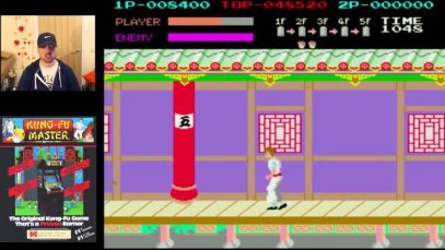 Kung-Fu Master (Arcade) – (Hi-Score Challenge Gameplay)