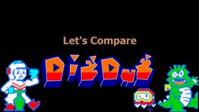 Let’s Compare ( Dig Dug ) REMAKE