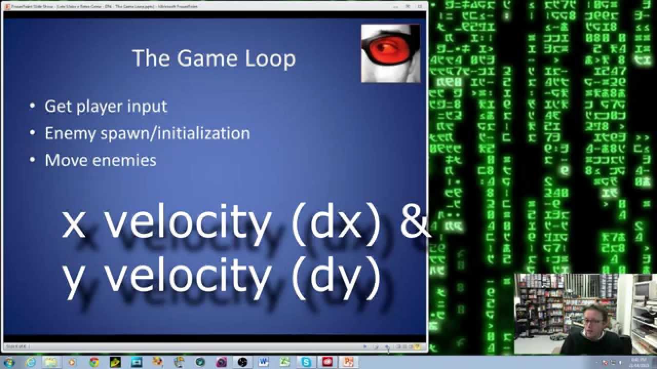 Lets Make a Retro Game – Episode 4 – The Game Loop