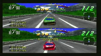 Let’s Play Daytona USA Champion Circuit Edition – Sega Saturn – Mark VS Jamie – Battle 15