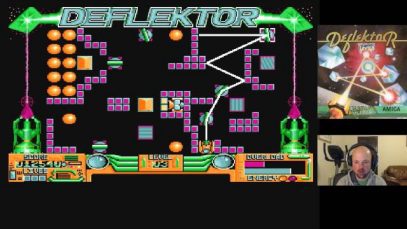 Let’s Play – Deflektor on the Amiga (A500/500+/600/1200) – (Gameplay & Chat)