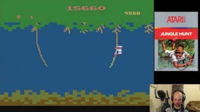 Let’s Play – Jungle Hunt (Jungle King) – Atari 2600 – (Gameplay & Chat)