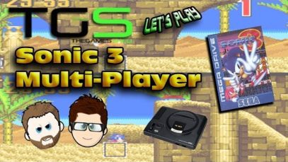 Let’s Play Sonic the Hedgehog 3 – Sega Mega Drive – Mark VS Jamie – Battle 60