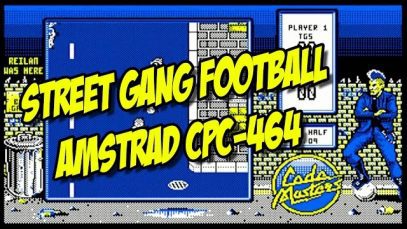 Let’s Play Street Gang Football – Amstrad CPC 464 – How football looked in 1989
