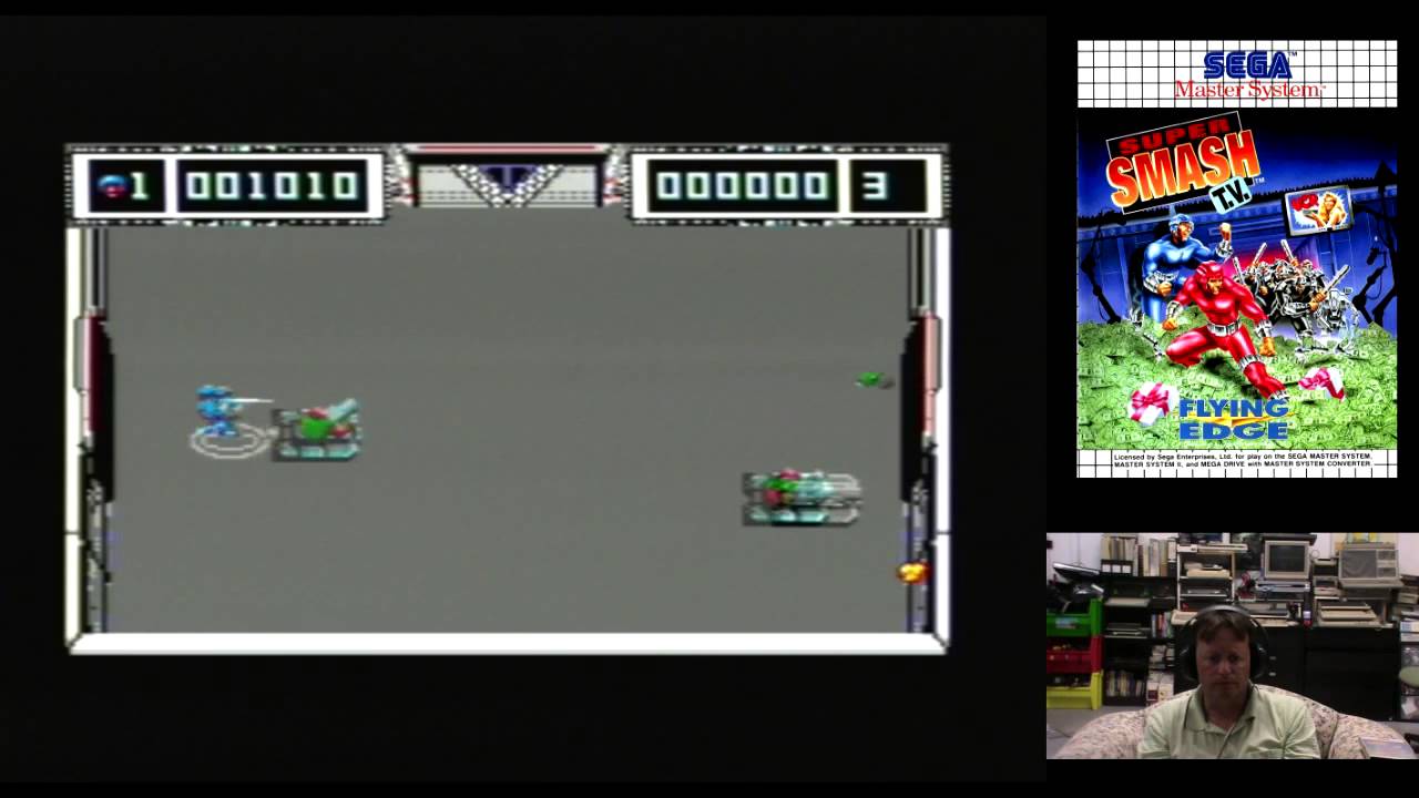 Lets Play – Super Smash TV – Sega Master System