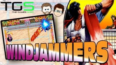 Let’s Play Windjammers – Arcade – Mark VS Jamie – Battle 78