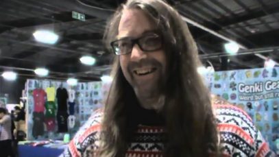 Llamasoft stand, Play Expo Manchester 2014 – The Yack meets The Yak!