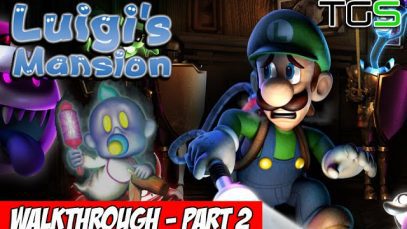 Luigi’s Mansion Walkthrough Part 2 – SCARY BABY!!