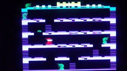 Mamemeister’s 10 Minute Mash-Up no 37 ‘Mr Do’s Castle’ on the Atari 2600.