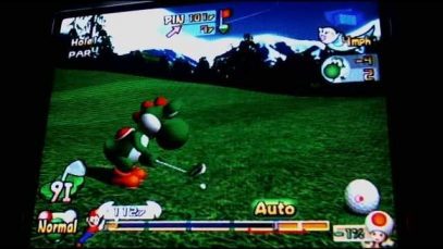 Mario Golf Toadstool Tour (GCN) – Cheep Cheep Tournament gameplay