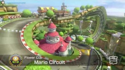 Mario Kart 8 – Flower Cup 100cc Gameplay (Wii U)