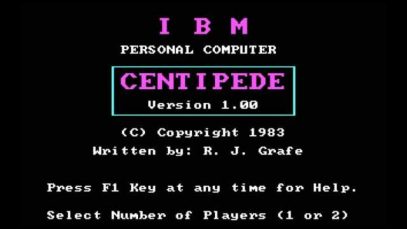 Mark Plays… Centipede (IBM-PC/MS-DOS)(CGA)(1983)